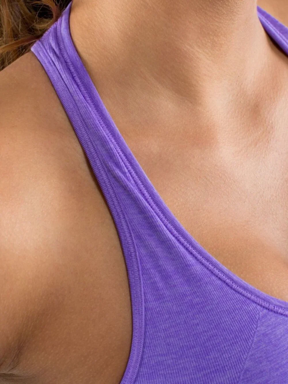 Lululemon Ebb & Flow Racerback Tank Power Purple size 6 - Picture 4 of 12